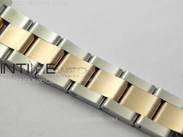 DateJust 31mm 278274 904L SS/RG Crystals Bezel GMF Best Edition Silver Flowers Crystals Dial on 904L SS/RG Oyster Bracelet A2824 - Image 14