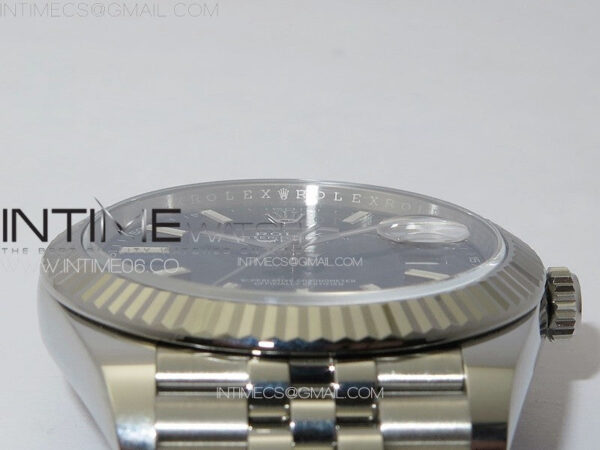DateJust 41 126334 Clean 1:1 Best Edition 904L Steel Blue Stick Dial on Jubilee Bracelet VR3235 - Image 14