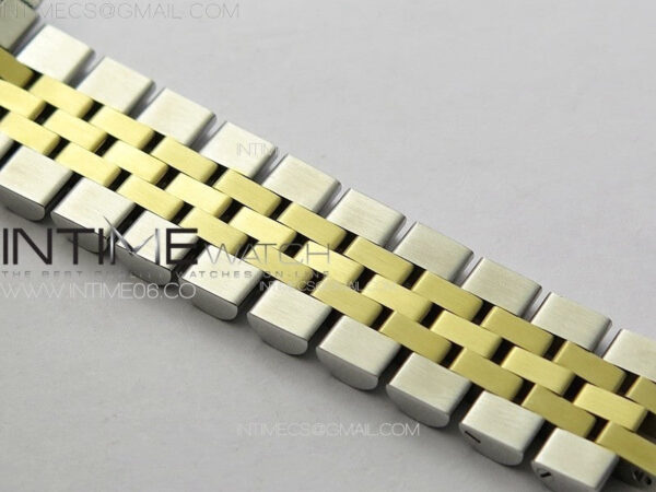 DateJust 31mm 278274 904L SS/YG GMF Best Edition Green Flowers Crystals Dial on 904L SS/YG Jubilee Bracelet A2824 - Image 16