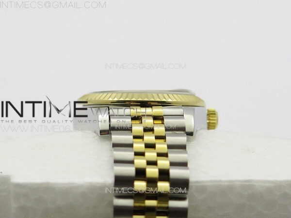 DateJust 31mm 72610 SS/YG APSF Best Edition Blue Flowers Crystals Dial on Jubilee Bracelet A2824 - Image 14