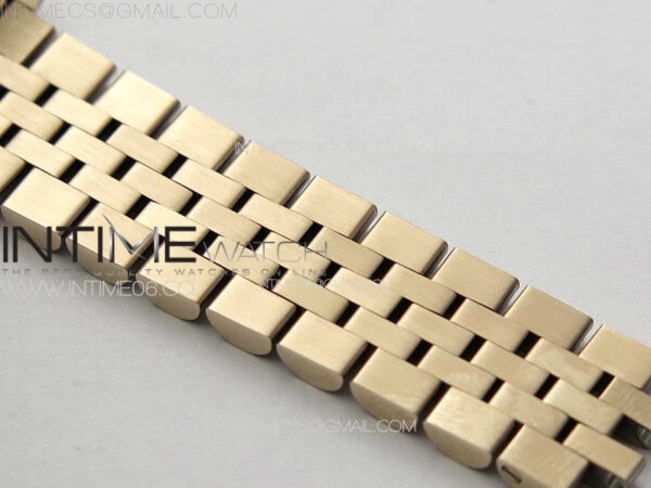 Datejust 28mm 279179 RG APSF Best Edition Green Dial Crystals Markers on SS Jubilee Bracelet NH05 - Image 13
