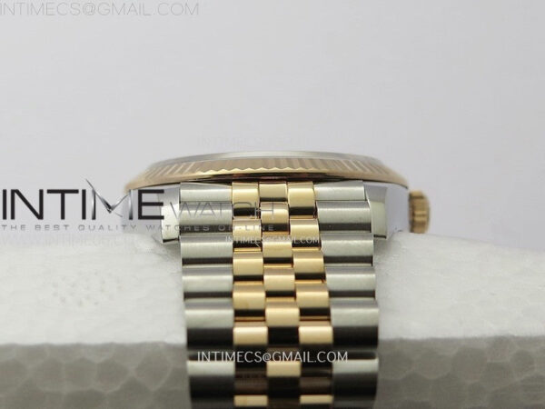 DateJust 36 SS 126231 904L SS/RG VSF 1:1 Best Edition Silver Fluted Dial Diamonds Markers on Jubilee Bracelet VS3235 - Image 15