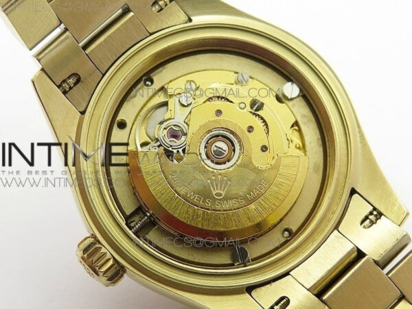 DateJust 28mm YG Diamond Bezel BP Best Edition White Silver Dial on YG Bracelet ETA2671 - Image 15