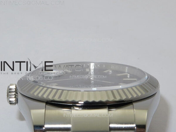 DateJust 41 126334 Clean 1:1 Best Edition 904L Steel Blue Stick Dial on Oyster Bracelet VR3235 - Image 15