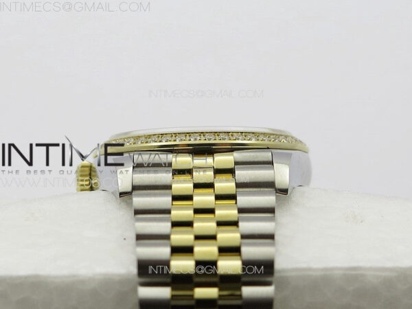 DateJust 36 SS/YG 126234 Diamonds Bezel JDF 1:1 Best Edition New YG Dial on Jubilee SS/YG Bracelet - Image 15