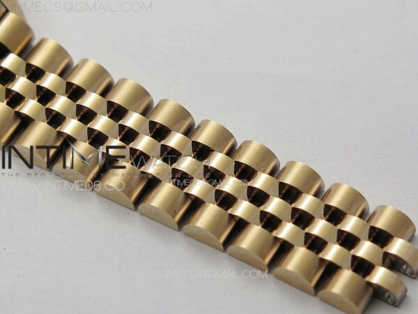 Datejust 28mm 279179 RG APSF Best Edition Blue Dial Roman Markers on SS Jubilee Bracelet NH05 - Image 14