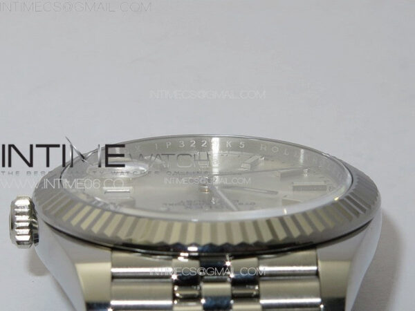 DateJust 41 126334 Clean 1:1 Best Edition 904L Steel Silver Stick Dial on Jubilee Bracelet VR3235 - Image 14