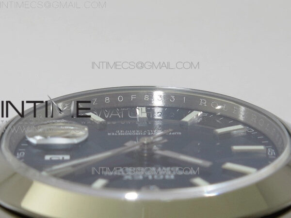 DateJust 41 126300 904L SS VSF 1:1 Best Edition Blue Dial on Oyster Bracelet VS3235 - Image 14