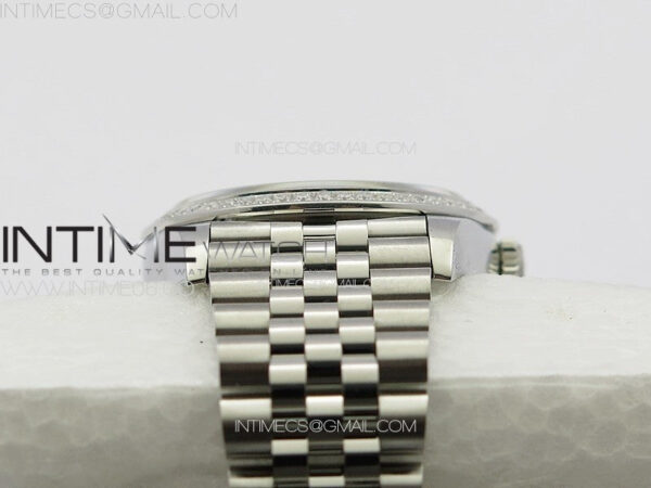DateJust 36 SS 126233 Diamonds Bezel JDF 1:1 Best Edition New Green Dial on Jubilee SS Bracelet - Image 14