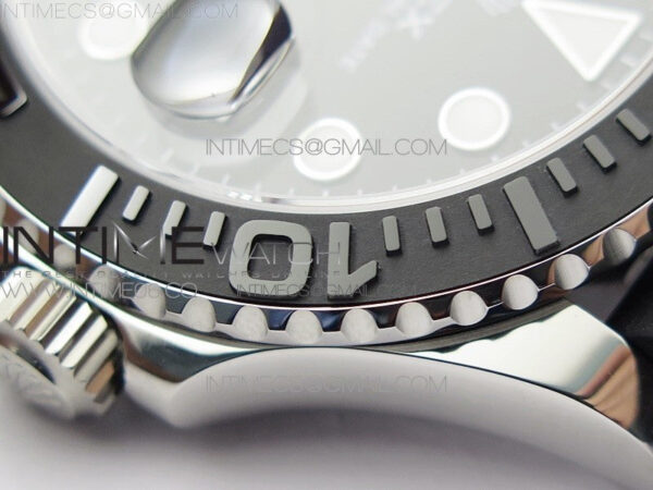 Yacht-Master 42mm 226659 3EF 1:1 Best Edition 3D Black Ceramic Bezel on Black Rubber Strap VS3235 - Image 15