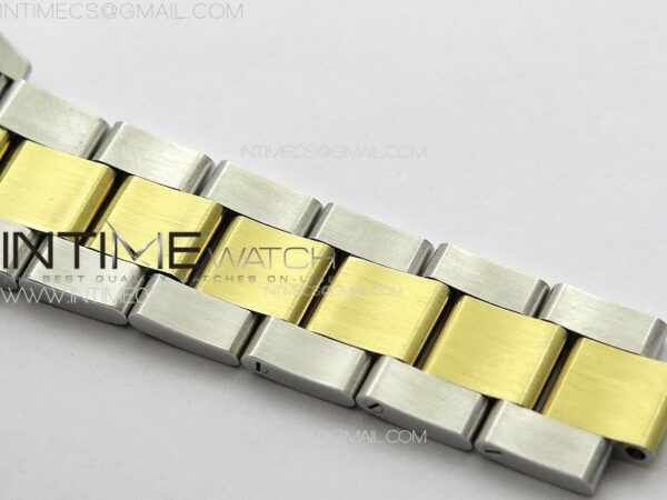 DateJust 31mm 72610 Crystals Bezel SS/YG APSF Best Edition Blue Flowers Crystals Dial on Oyster Bracelet A2824 - Image 15