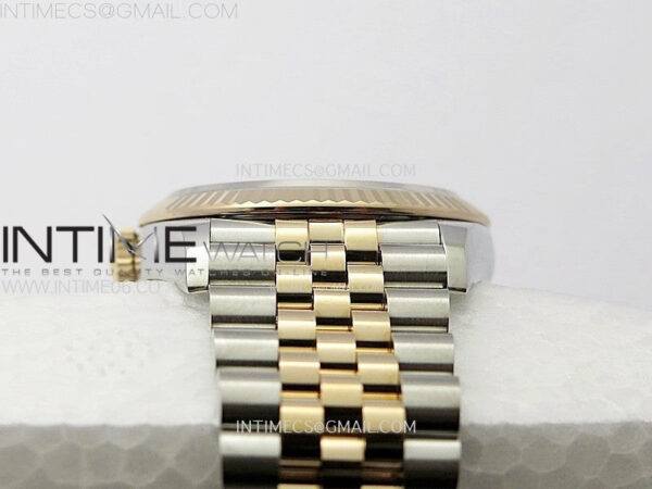 DateJust 36 SS 126231 904L SS/RG VSF 1:1 Best Edition Gray Dial Roman Markers on Jubilee Bracelet VS3235 - Image 15