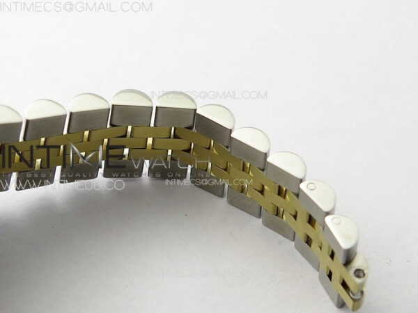 DateJust 31mm 278274 904L SS/YG GMF Best Edition Green Flowers Crystals Dial on 904L SS/YG Jubilee Bracelet A2824 - Image 14