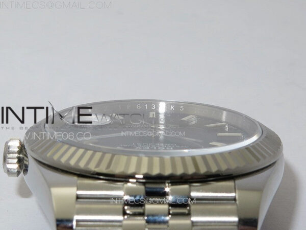 DateJust 41 126334 Clean 1:1 Best Edition 904L Steel Blue Stick Dial on Jubilee Bracelet VR3235 - Image 15