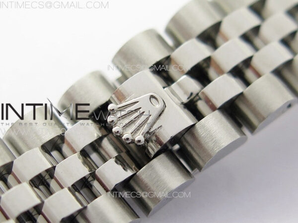 Datejust 28mm 279179 SS APSF Best Edition Black Dial Stars Crystals Markers on SS Jubilee Bracelet NH05 - Image 15
