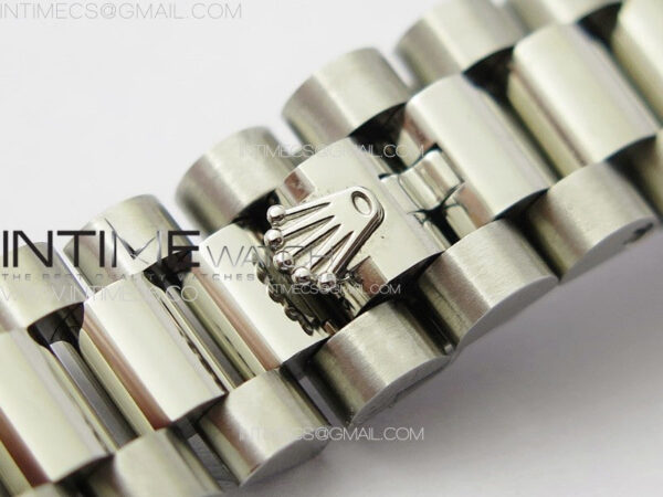 Datejust 28mm 279179 SS/Crystals APSF Best Edition Ice Blue Dial Sticks Crystals Markers on SS President Bracelet NH05 - Image 15