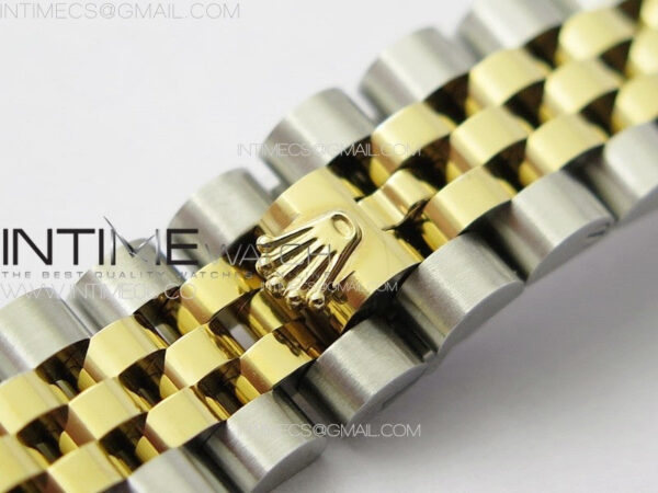 Datejust 28mm 279179 SS/YG APSF Best Edition Green Dial Crystals Markers on SS/YG Jubilee Bracelet NH05 - Image 15