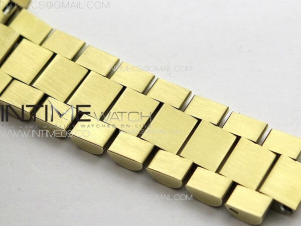 DateJust 31mm 178271 YG APSF Best Edition Black Dial Crystal Markers on President Bracelet A2824 - Image 15