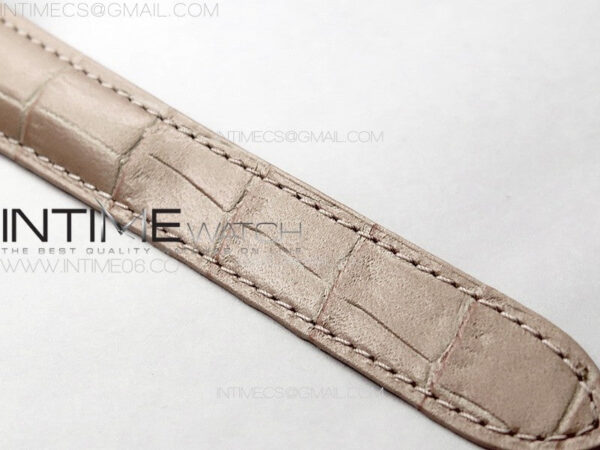 Ballon Bleu 36mm SS K3F 1:1 Best Edition Pink Textured Dial on Pink Leather Strap A076 - Image 15