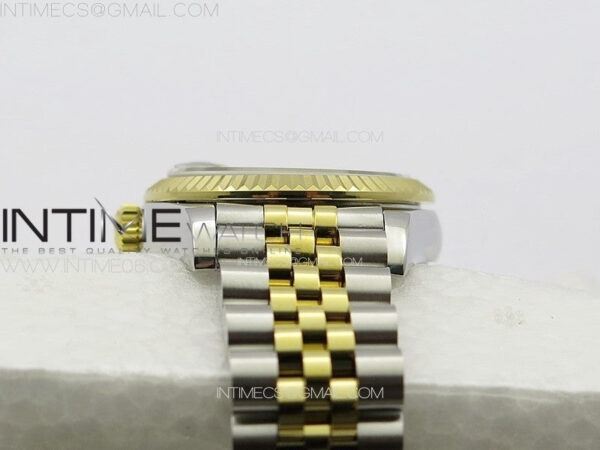 DateJust 31mm 72610 SS/YG APSF Best Edition Blue Flowers Crystals Dial on Jubilee Bracelet A2824 - Image 15