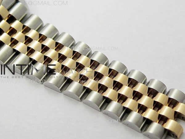 DateJust 36 SS 126231 904L SS/RG VSF 1:1 Best Edition Gray Dial Roman Markers on Jubilee Bracelet VS3235 - Image 16