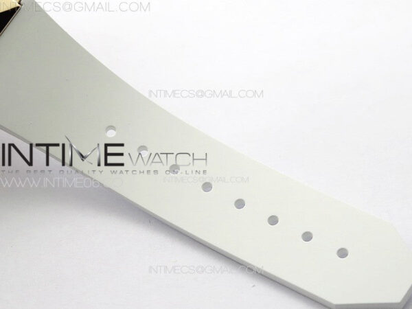 Classic Fusion Orlinski RG APSF 1:1 Best Edtion White Faceted Dial on White Rubber Strap A2892 - Image 16
