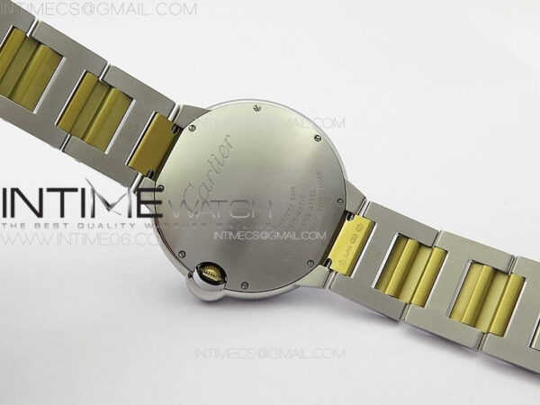 Ballon Bleu 42mm SS/YG K3F 1:1 Best Edition White Texture Dial on SS Bracelet A2824 - Image 16