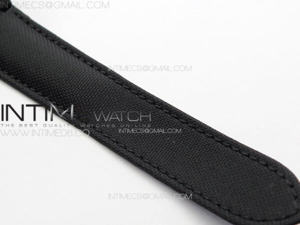 Ballon Bleu 42mm DLC K3F 1:1 Best Edition Black Texture Dial on Black Leather Strap A2824 - Image 16