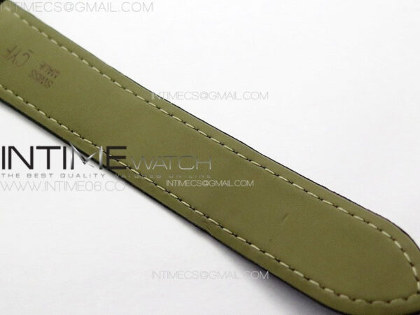 Ballon Bleu 42mm RG K3F 1:1 Best Edition Brown Texture Dial on Brown Leather Strap A2824 - Image 16