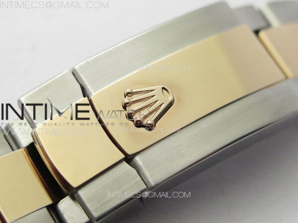 DateJust 31mm 72610 SS/RG APSF Best Edition Green Dial Crystals Markers on Oyster Bracelet A2824 - Image 16