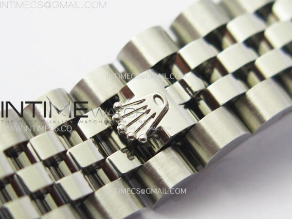 Datejust 28mm 279166 Smooth Bezel SS APSF Best Edition White MOP Dial Crystals Markers on SS Jubilee Bracelet NH05 - Image 16