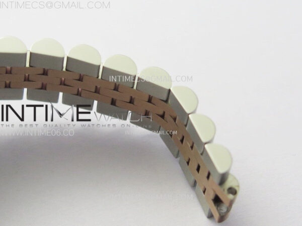 Datejust 28mm 279171 Smooth Bezel SS/RG APSF Best Edition RG Dial Crystals Markers on SS Jubilee Bracelet NH05 - Image 16