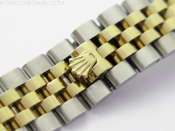 Datejust 28mm 279173 SS/YG BP Best Edition Black Crystals Markers Dial on SS/YG Jubilee Bracelet ETA2671 - Image 16