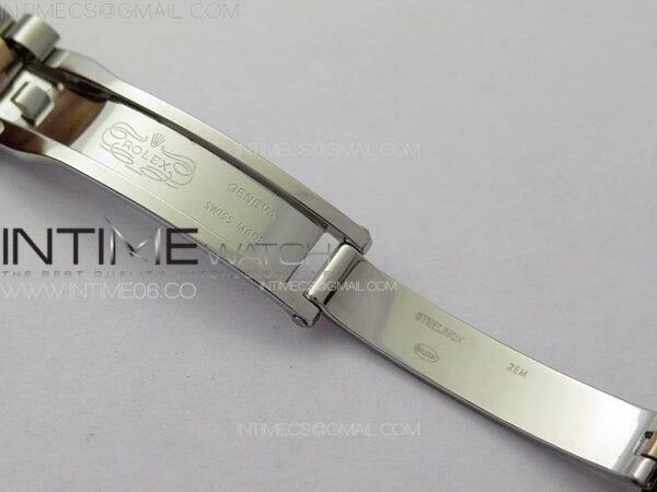 Datejust 28mm 279179 SS/RG APSF Best Edition Green Dial Crystals Markers on SS/RG Jubilee Bracelet NH05 - Image 17