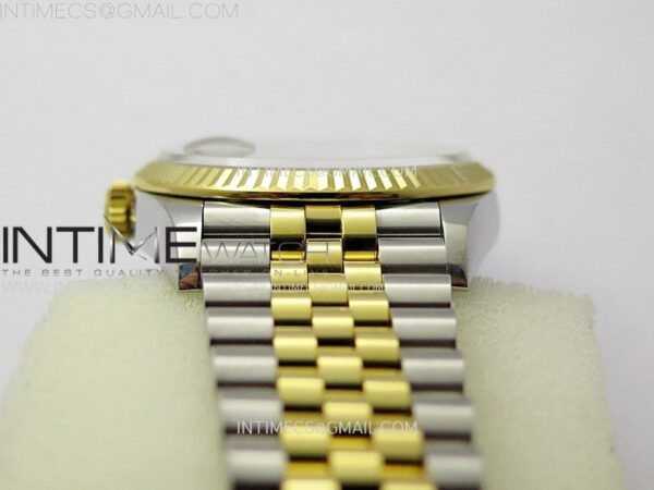 DateJust 36 SS 126233 904L SS/YG VSF 1:1 Best Edition Gold Fluted Dial Sticks Markers on Jubilee Bracelet VS3235 - Image 16