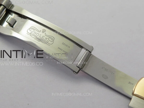 DateJust 31mm 278274 904L SS/RG Crystals Bezel GMF Best Edition Silver Flowers Crystals Dial on 904L SS/RG Oyster Bracelet A2824 - Image 15