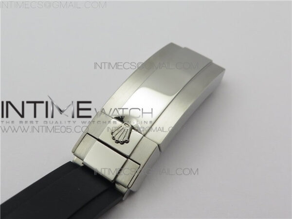 Yacht-Master 226659 42mm BP Maker Best Edition Black Ceramic Bezel on Oysterflex Rubber Strap A2824 - Image 15