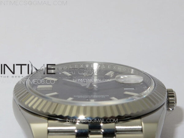 DateJust 41 126334 Clean 1:1 Best Edition 904L Steel Black Stick Dial on Jubilee Bracelet VR3235 - Image 16