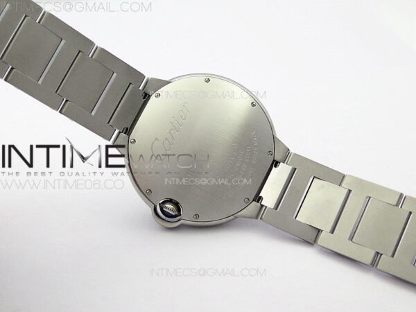 Ballon Bleu 42mm SS K3F 1:1 Best Edition Black Texture Dial on SS Bracelet A2824 - Image 17