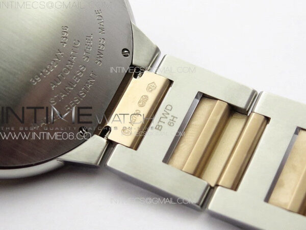 Ballon Bleu 42mm SS/RG K3F 1:1 Best Edition White Texture Dial on SS Bracelet A2824 - Image 17
