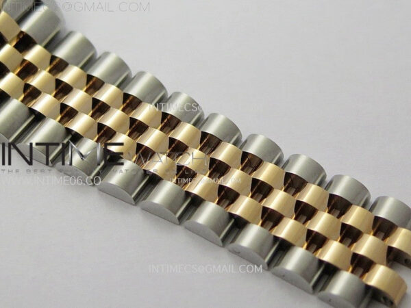 DateJust 36 SS 126231 904L SS/RG VSF 1:1 Best Edition Silver Fluted Dial Diamonds Markers on Jubilee Bracelet VS3235 - Image 17