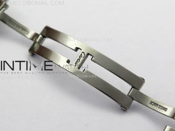 Ballon Bleu 33mm SS V20F 1:1 Best Edition White Textured Dial on SS Bracelet Gen Cal.157 Quartz - Image 17