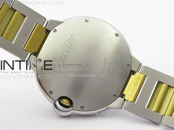 Ballon Bleu 42mm SS/YG K3F 1:1 Best Edition White Texture Dial on SS Bracelet A2824 - Image 17
