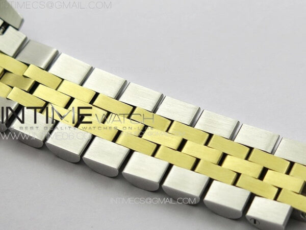 DateJust 31mm 72610 SS/YG APSF Best Edition Blue Flowers Crystals Dial on Jubilee Bracelet A2824 - Image 16