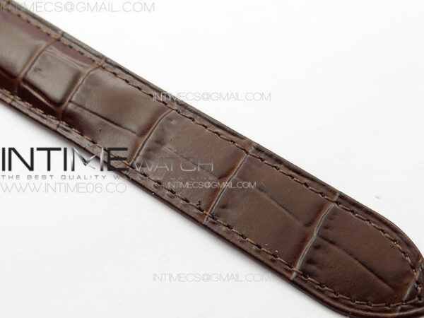 Ballon White 42mm Double Diamonds Bezel RG K3F 1:1 Best Edition White Texture Dial on Black Leather Strap A2824 - Image 18