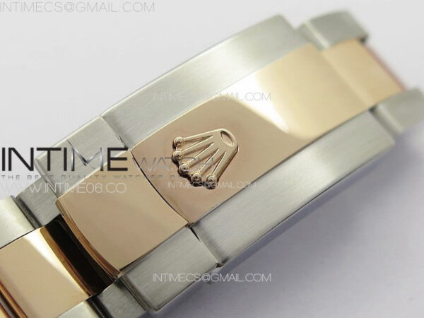 DateJust 31mm 72610 SS/RG APSF Best Edition Blue Flowers Crystals Dial on Oyster Bracelet A2824 - Image 18