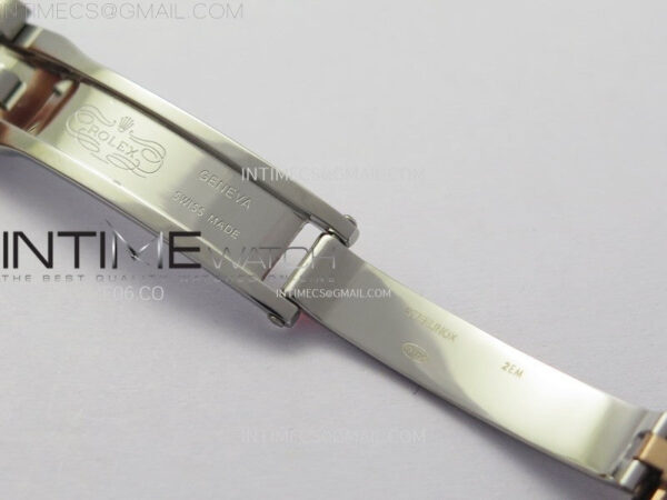 Datejust 28mm 279171 Smooth Bezel SS/RG APSF Best Edition RG Dial Crystals Markers on SS Jubilee Bracelet NH05 - Image 18
