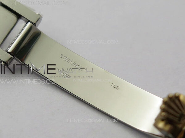 DateJust 31mm 278274 904L SS/RG GMF Best Edition Silver Flowers Crystals Dial on 904L SS/RG Jubilee Bracelet A2824 - Image 18