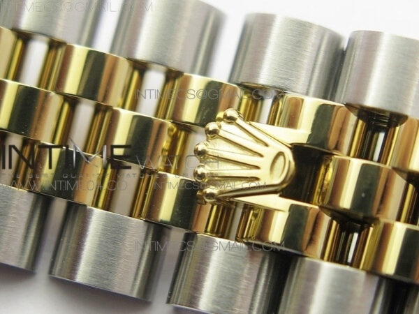 DateJust 36 SS/YG 116233 ARF 1:1 Best Edition 904L Steel Gold Dial Diamonds Markers on Jubilee Bracelet SH3135 V2 - Image 18