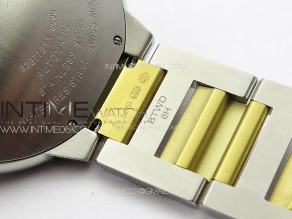 Ballon Bleu 42mm SS/YG K3F 1:1 Best Edition White Texture Dial on SS Bracelet A2824 - Image 18